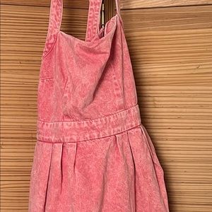 Gap Denim Jumper Dress